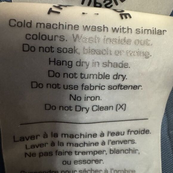 The Upside Revolve Solid Natacha Sports Bra Size US 8 Blue Stretch Athleisure - Picture 6 of 6